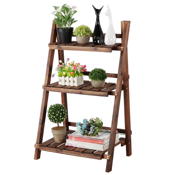 Frideborg - Tiered Plant Stand Plant Shelf Indoor & Outdoor Plant Shelf Flower Stand