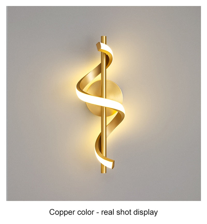 LYF Wall/Pendant The Spiral Lustre LED Light