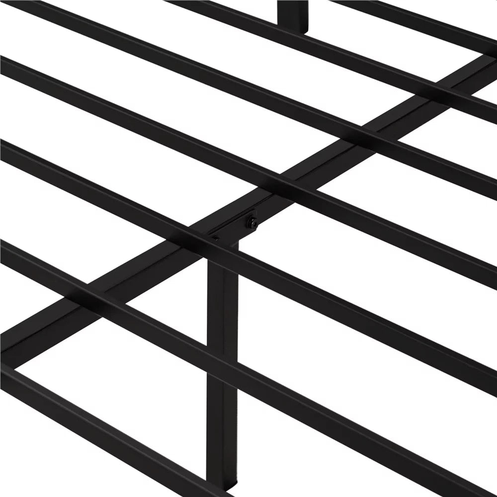 Stig - Nordic Wooden Bed Frame Queen Bed Frame with Storage