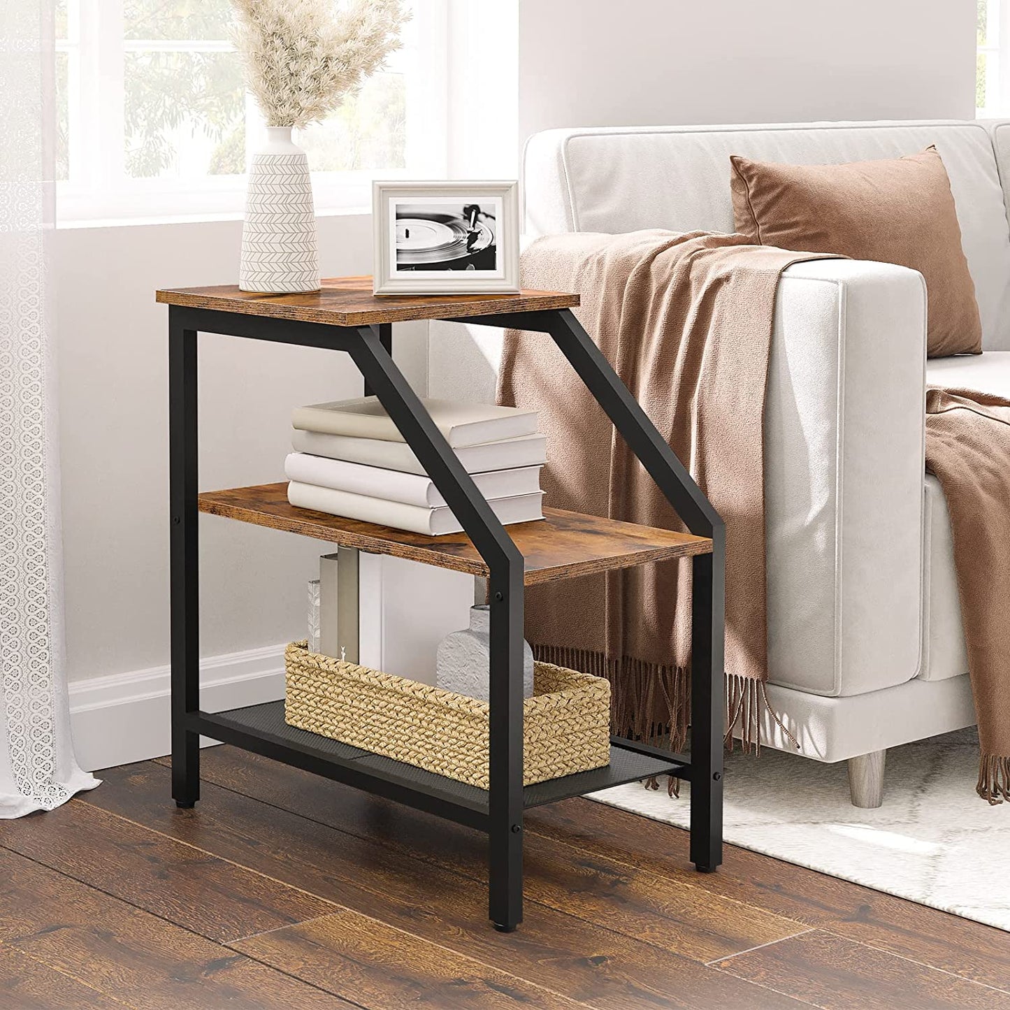 Peder Narrow Side Table Nightstand