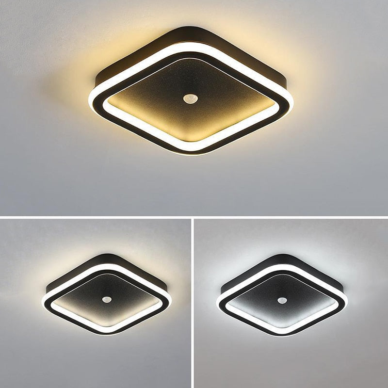 Human PIR Motion Sensor LED Ceiling Lamp