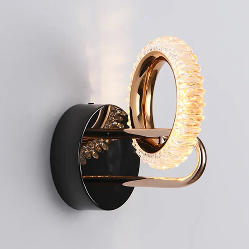 Modern Crystal LED Wall Lamps