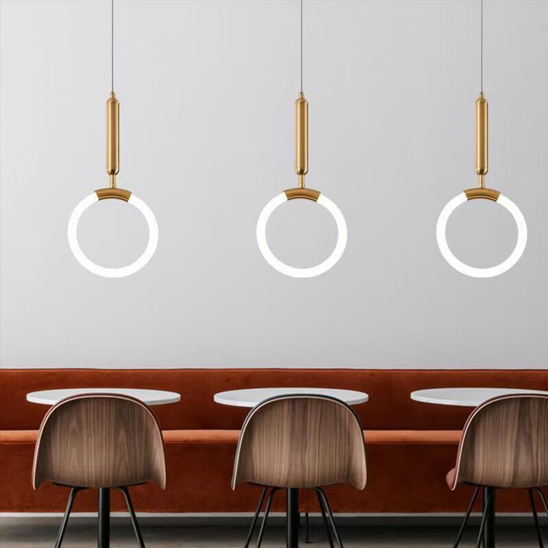 Oud Vitt Minimalist Gold Pendant Light