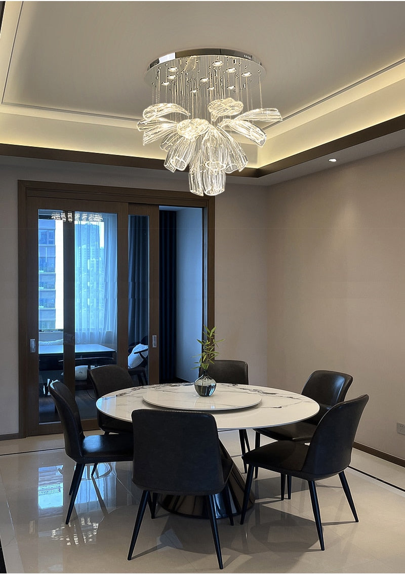 Ylk Luxury Crystal Chandelier Lamp