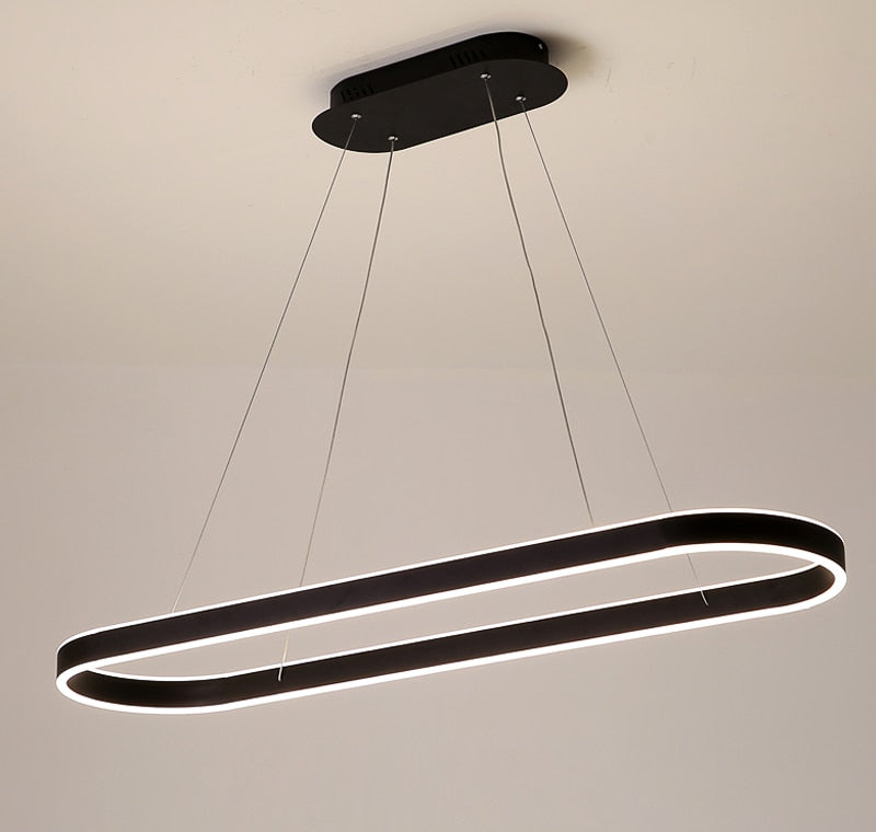 Ylk Oval Design Modern Chandelier