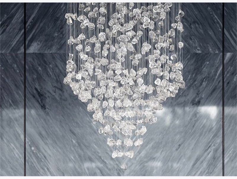 Ylk Modern Clear Crystal Chandelier