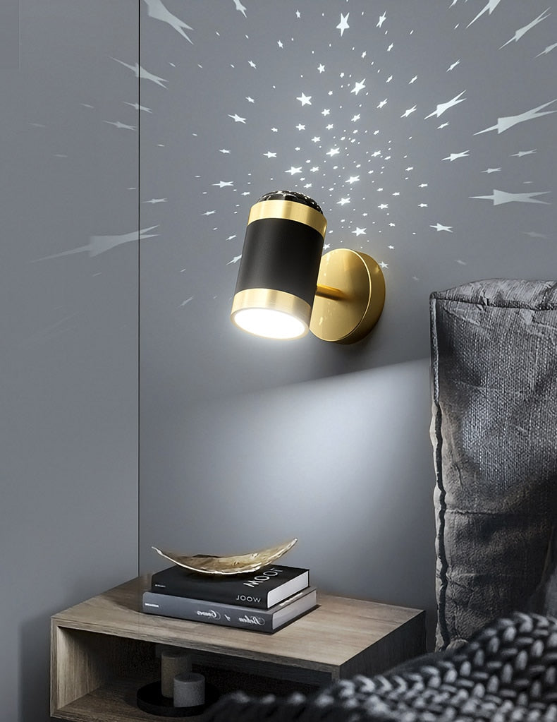 WIN Folding Rotation Stars Sky Wall Light