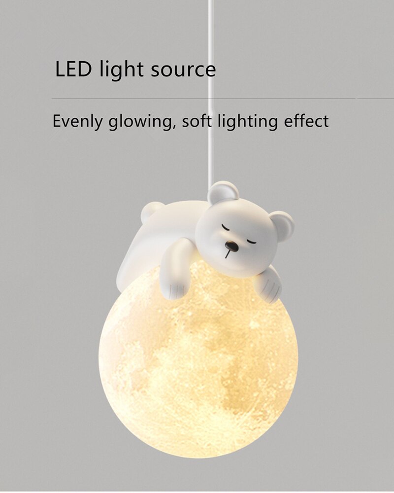 LYF Rabbit/Bear Pendant Light