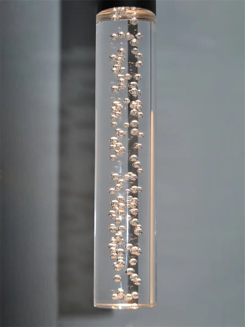 Ylk Touse Long Crystal Chandelier