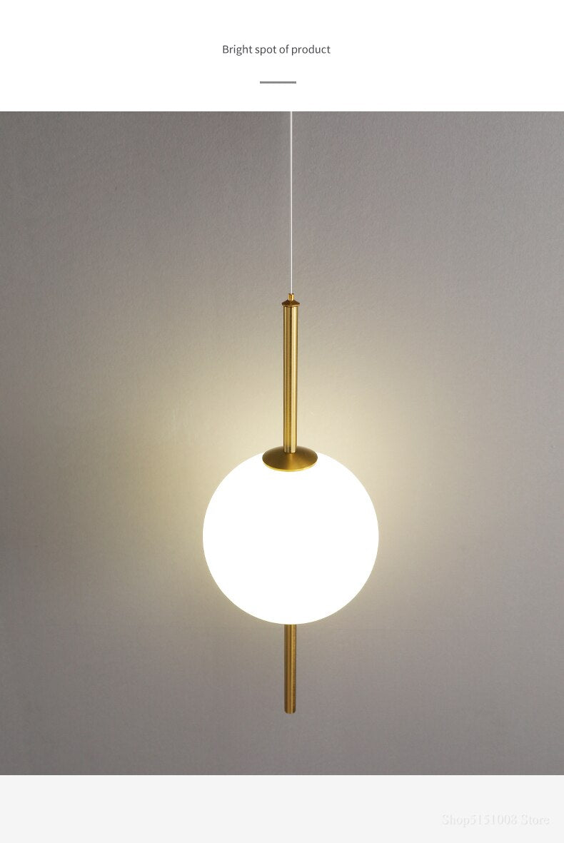 Adiella Pendant Lights Grape luster Glass Ball