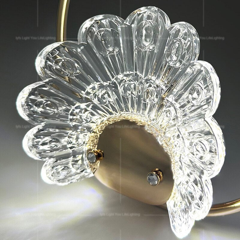 Lyf Peacock Lustre Pendant Light