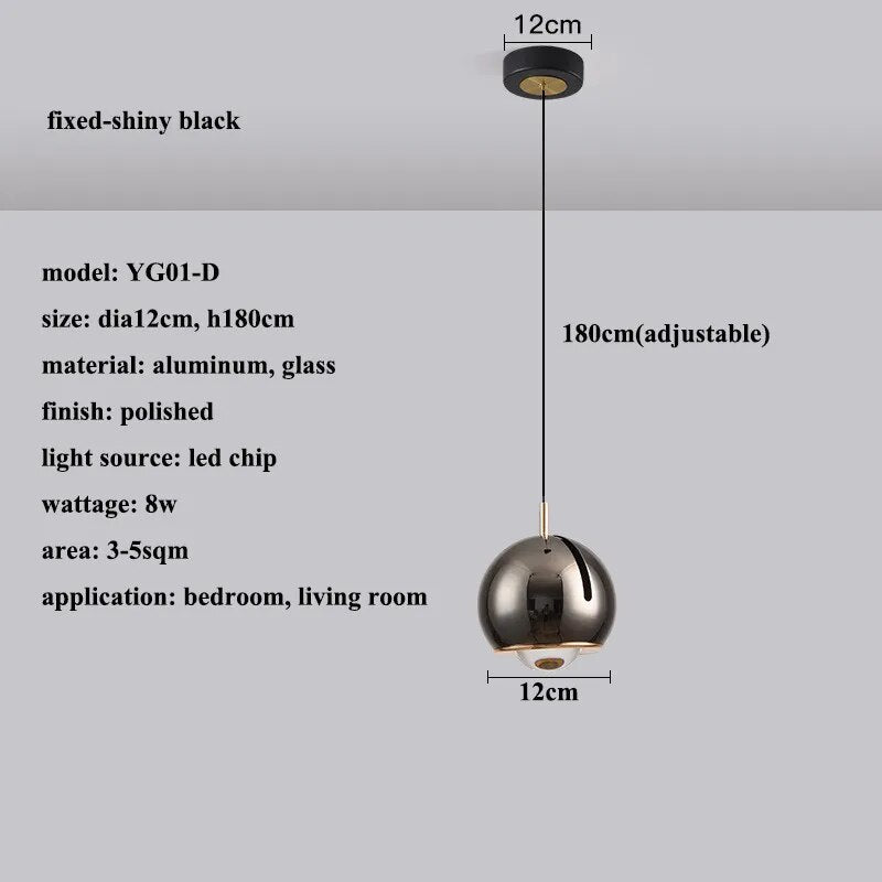 Tirila Modern Adjustable Angle Led Pendant Light