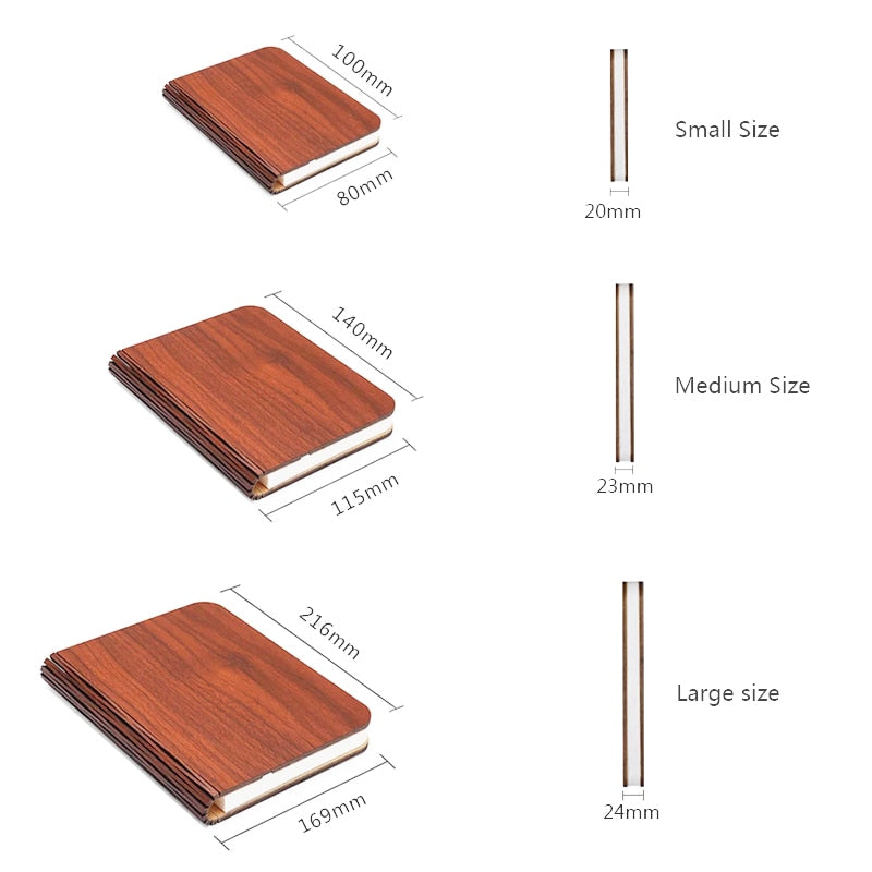 Portable Folding Book Lamp