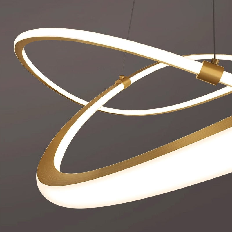Ylk Creative Design Gold Pendant Light