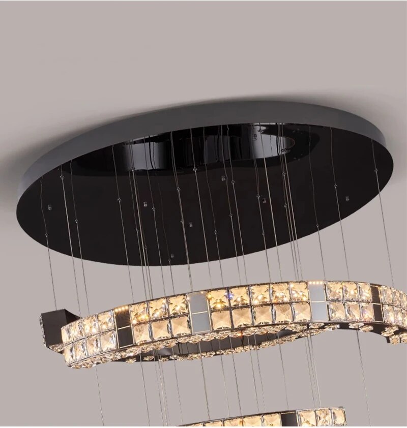 Ylk Memen Luxury Staircase Chandelier