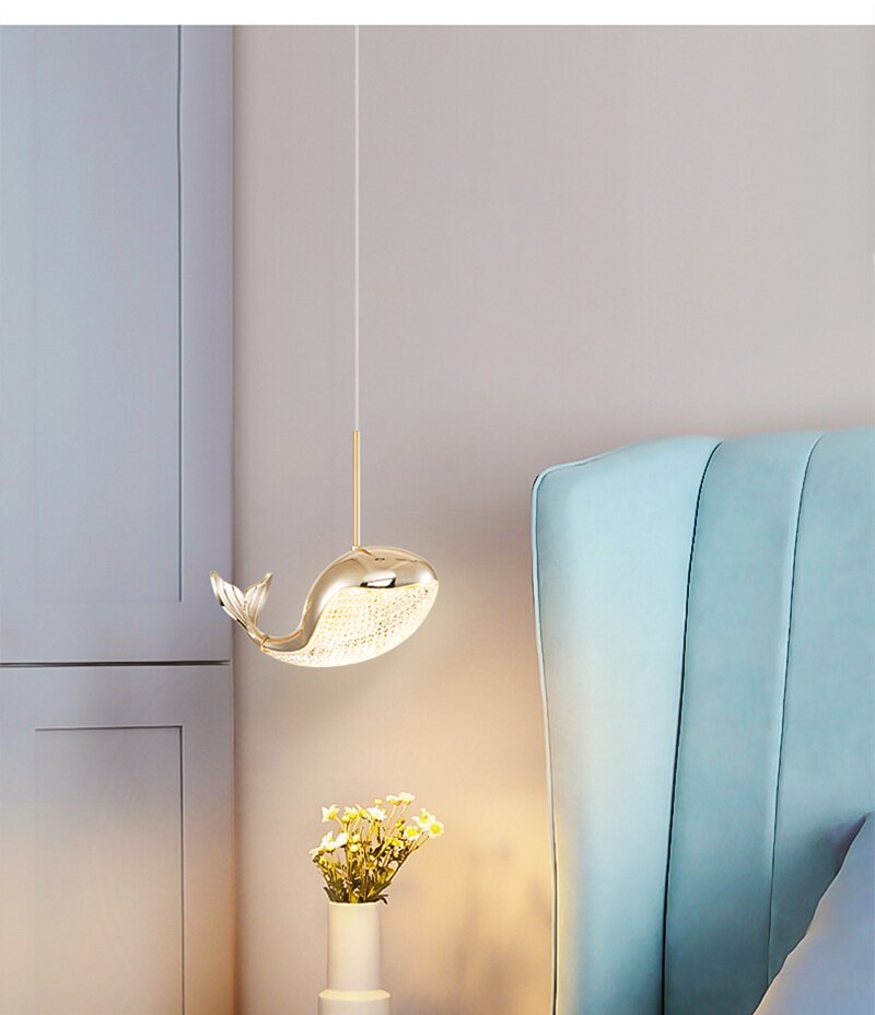 BAN Whale Modern LED Pendant Light