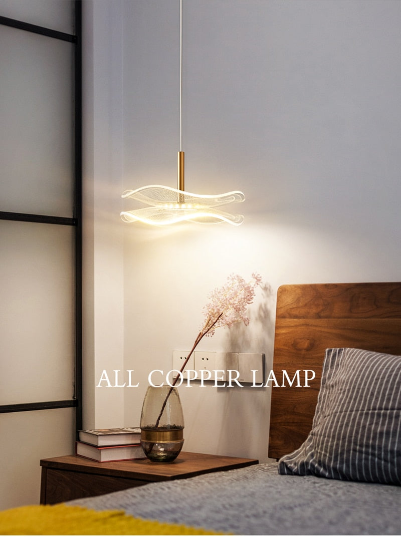 Lyf Lotus Leaf Eira Pendant Light