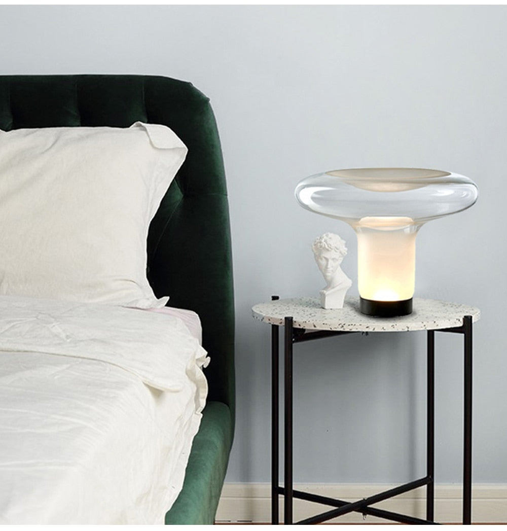 Mak 7-Style Glass Mushroom Lamp
