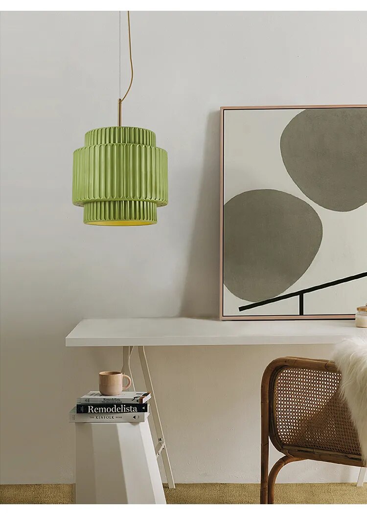 Wabi-Sabi Designer Resin Chandelier