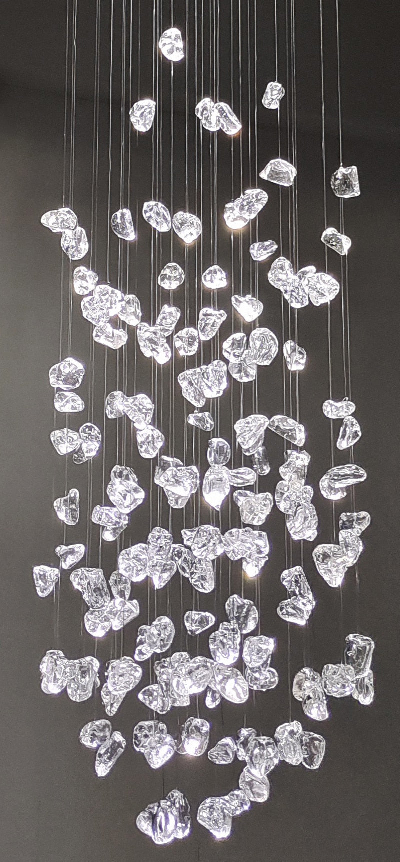 Ylk Modern Clear Crystal Chandelier