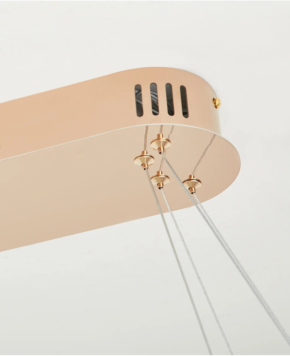 Ylk Rose Gold Pendant Light Fixture