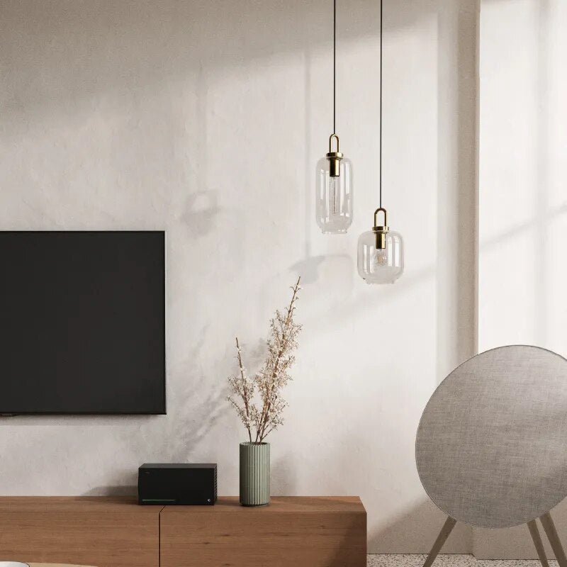 Modern Glass Pendant Lamp Light