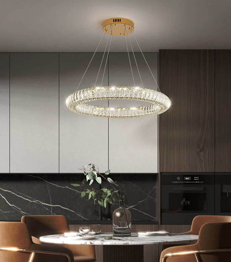 Ring Design LED Chandelier