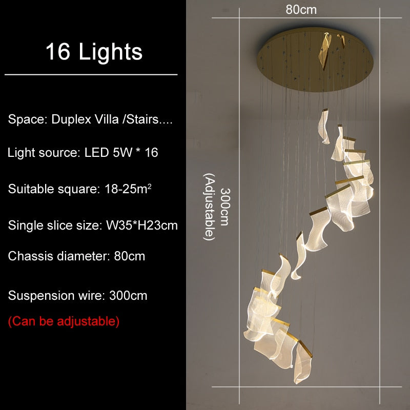 Ylk Hermano Modern LED Chandelier