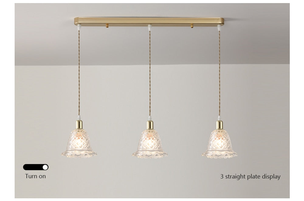 Wad Nordic Glass Pendant Light