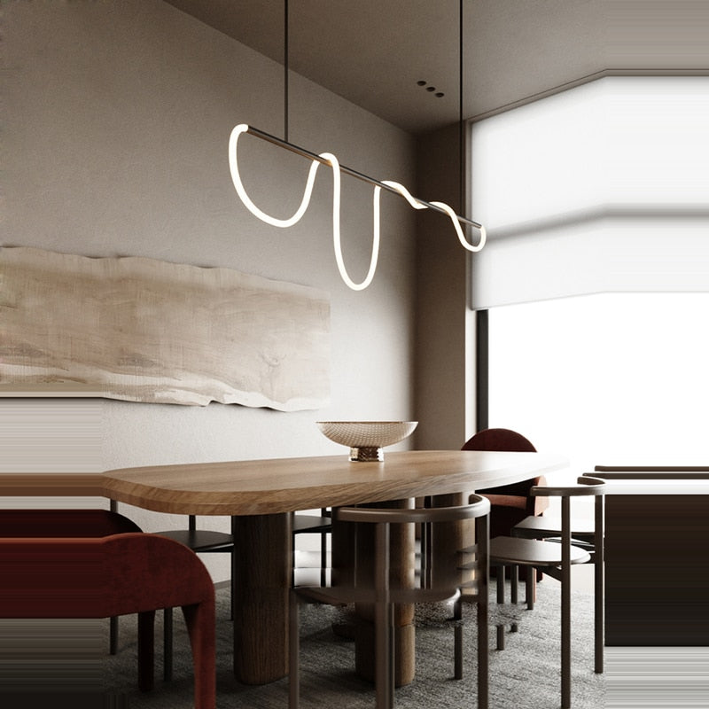 Kolia LED Dimmable Black White Gold Chrome Ceiling Designer