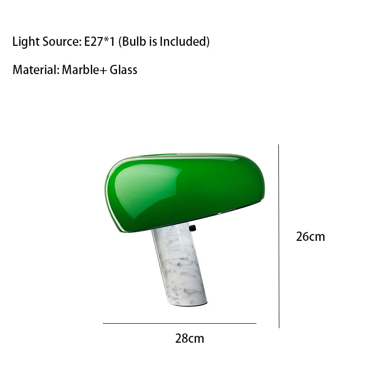 Mak 7-Style Glass Mushroom Lamp