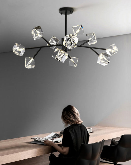 Ylk Thea Crystal Pendant Light