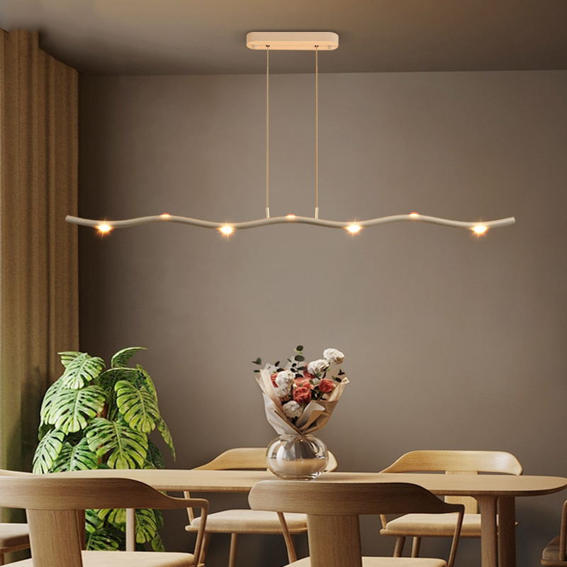 IIS Adjustable Haning Wave Chandelier Lighting