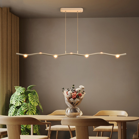 IIS Adjustable Haning Wave Chandelier Lighting