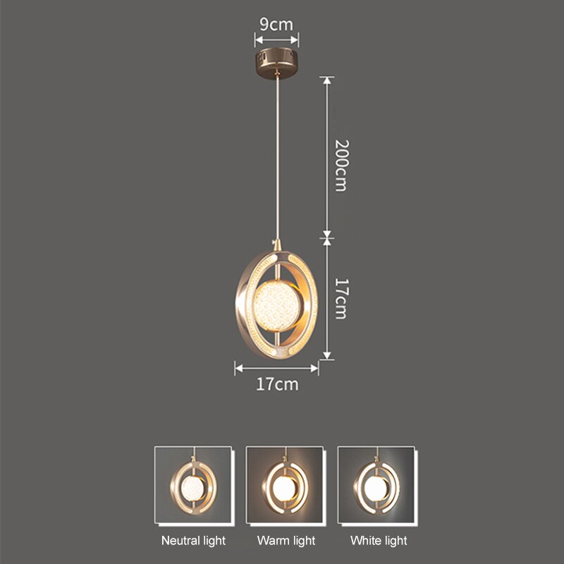 LYF Elysia Nordic LED Pendant Light