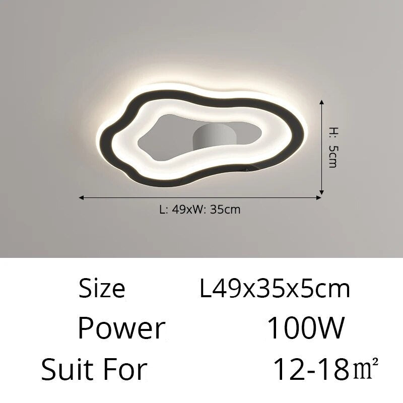 Qiyi Porpork Modern LED Ceiling Lamp