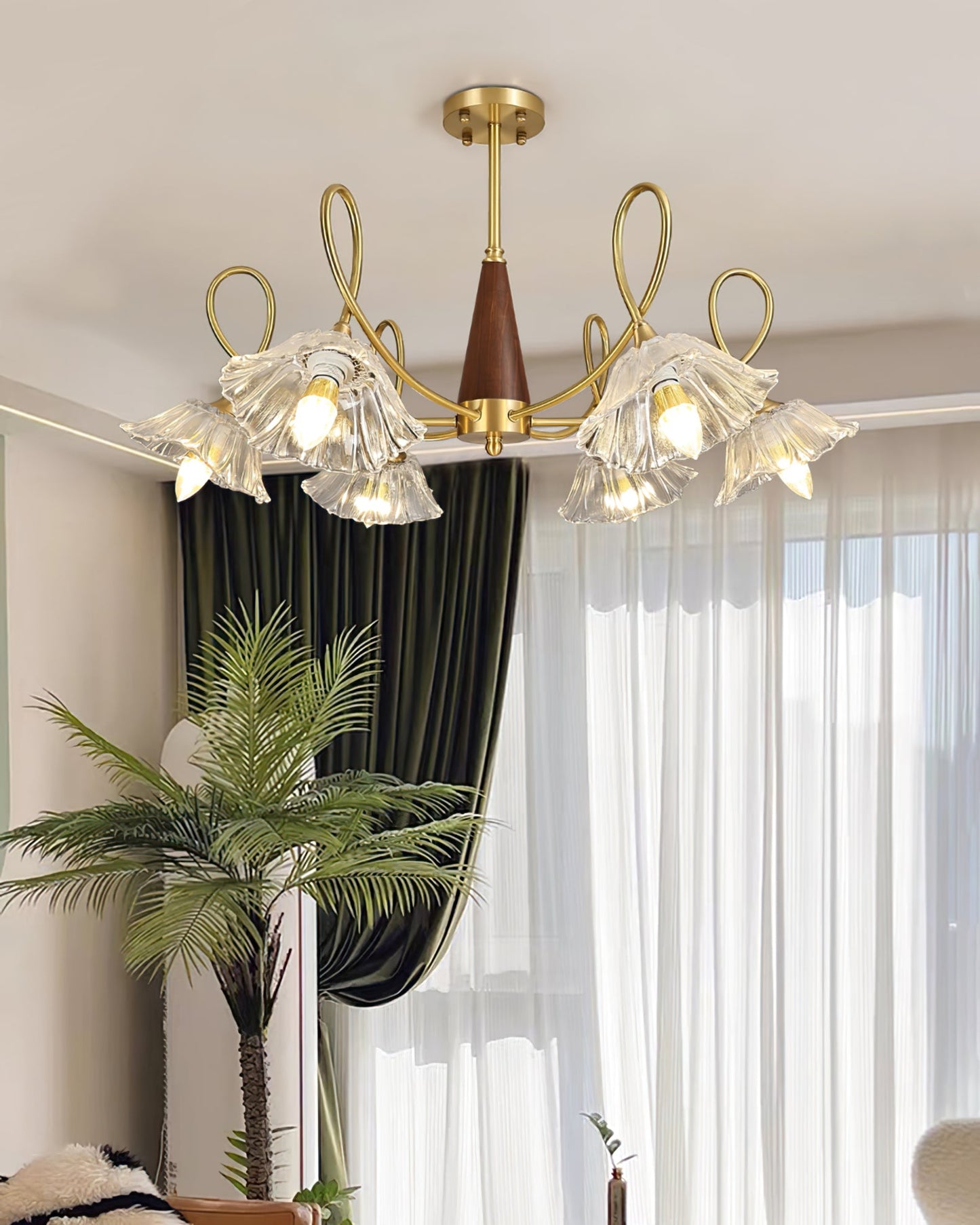 Ercole Glass Chandelier