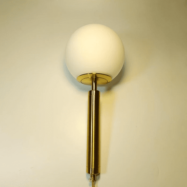 Scandinavian - Modern Glass Ball Wall Lamp