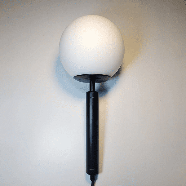 Scandinavian - Modern Glass Ball Wall Lamp