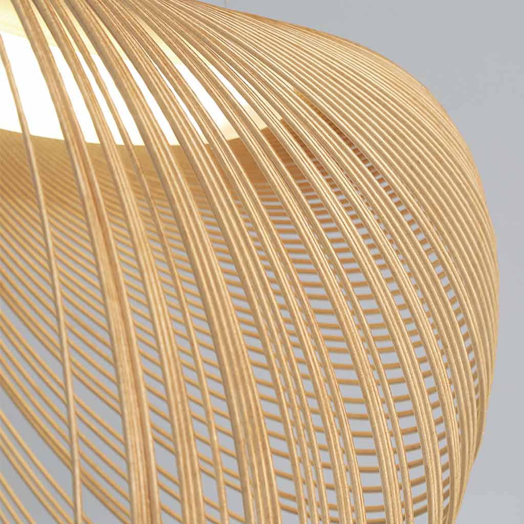 Pendant Ceiling Light Scandinavian Wood