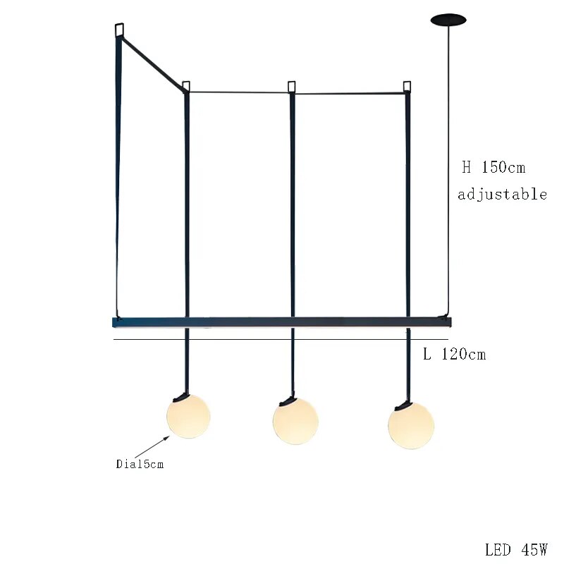 Privet Minimalist Luxury Suspension Light