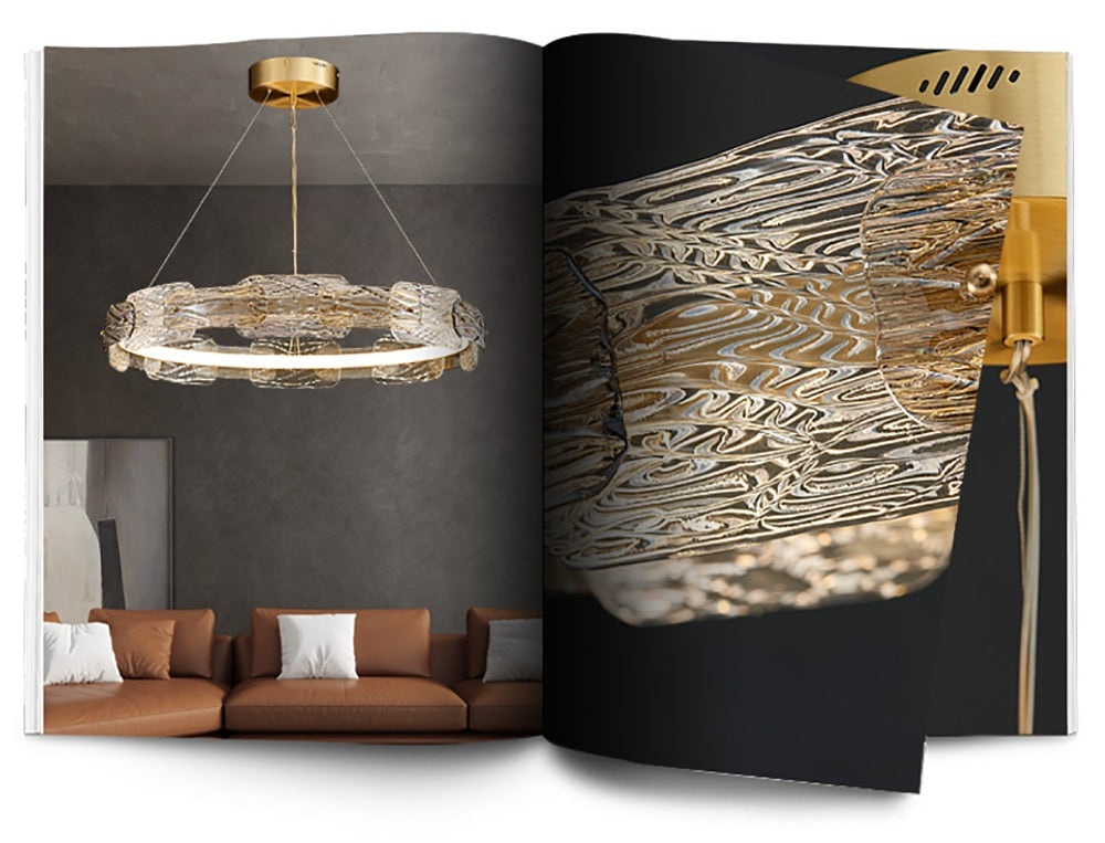 Olga Rounded Crystal Chandelier