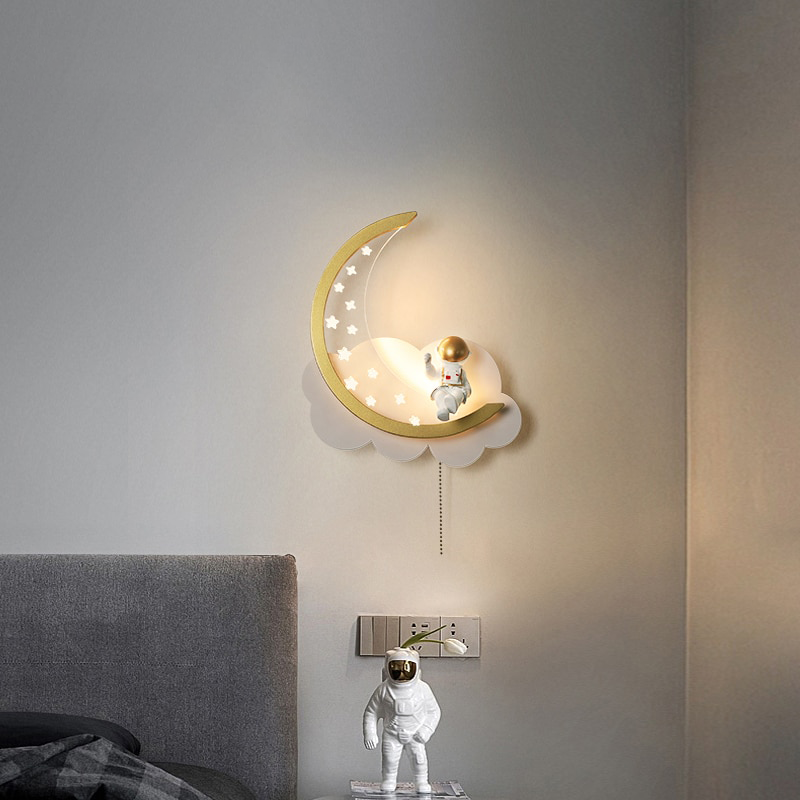 Eerik - Moon Nursery Light Fixture Childrens Lighting