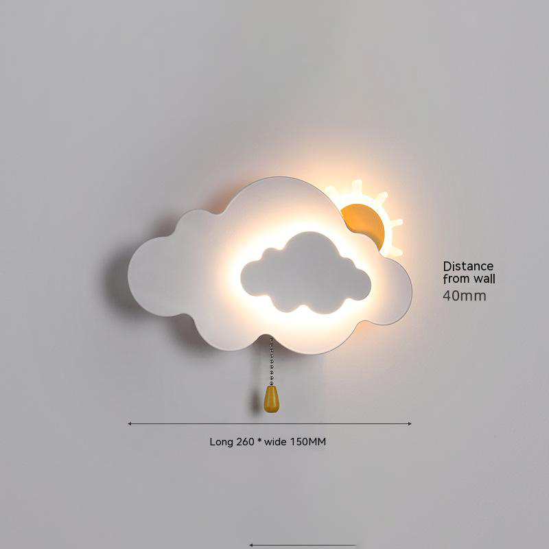 Antero - Childrens Lighting Cloud Nursery Night Light