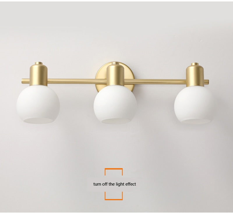 Wad Copper Industrial Wall Lamp