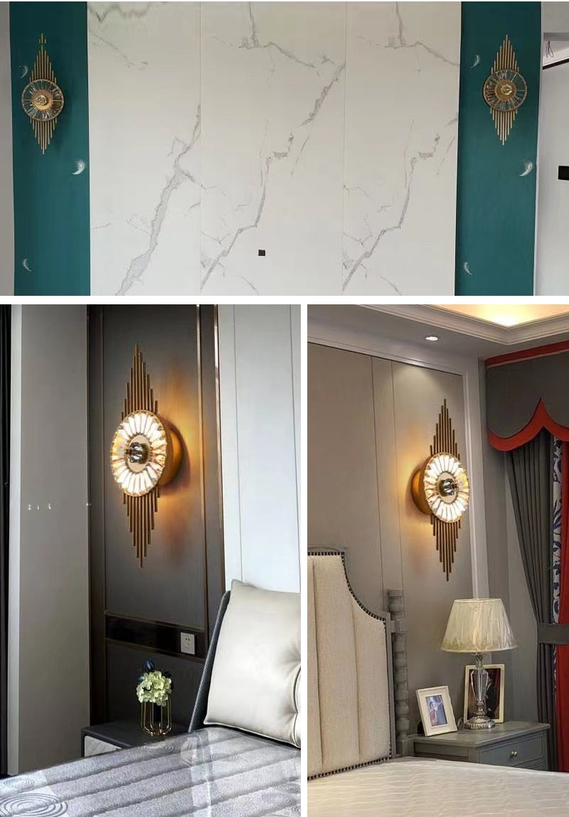 Ylk Adar Modern Gold Sconce