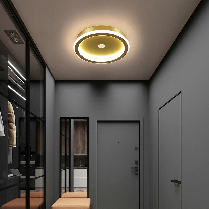 Human PIR Motion Sensor LED Ceiling Lamp