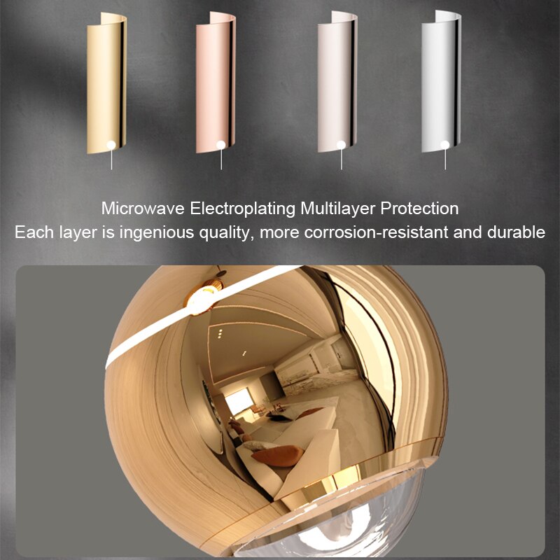 LYF Darla Golden Modern LED Pendant Lights