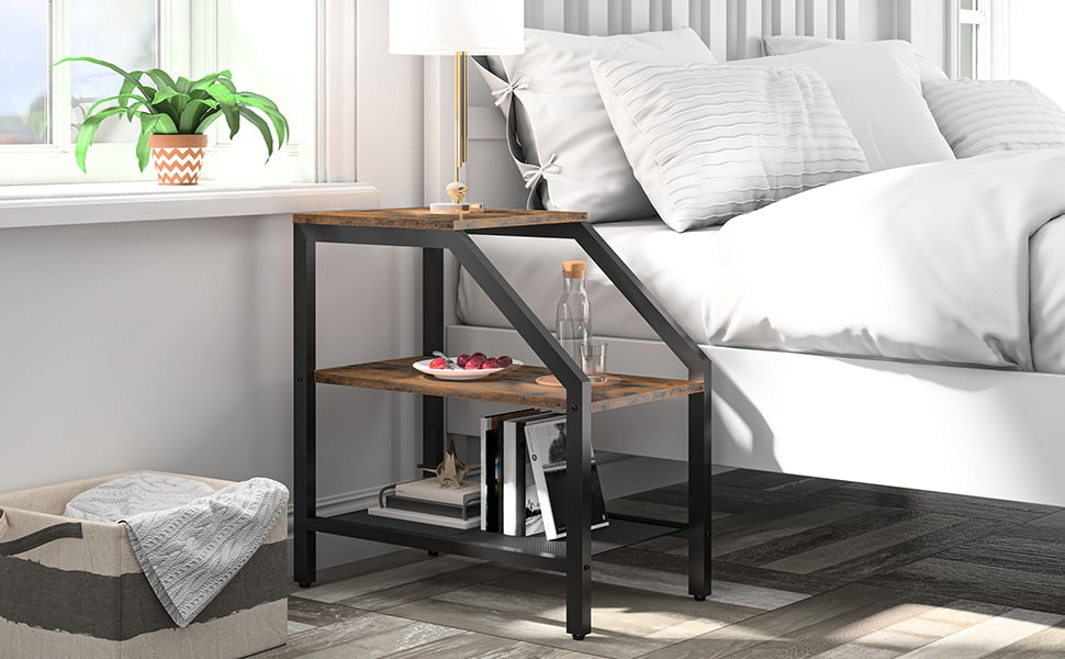 Peder Narrow Side Table Nightstand