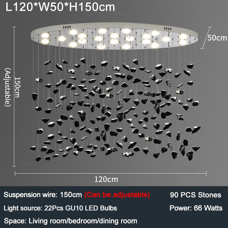 Ylk Tatiana Colorful Crystal Chandelier